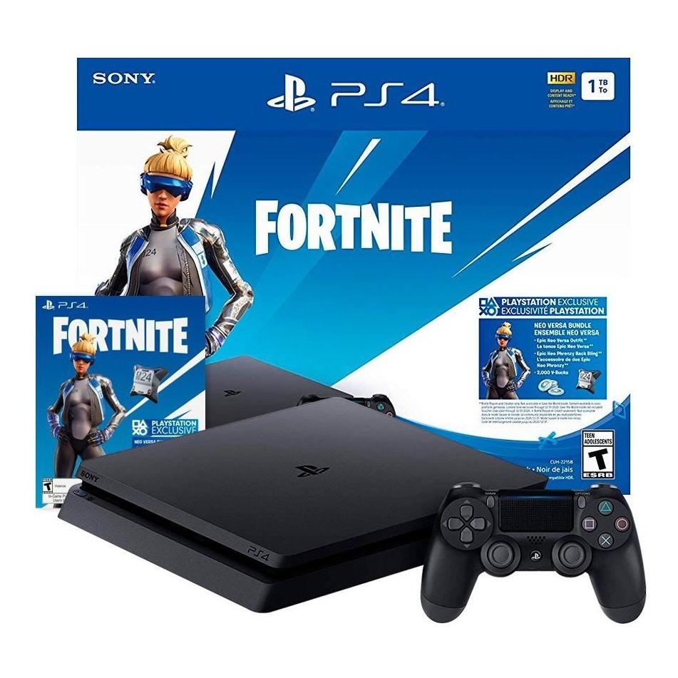  Si buscas Playstation 4 Slim Ps4 1tb + Paquete Fortnite Neo Versa Loi puedes comprarlo con LOI URUGUAY está en venta al mejor precio