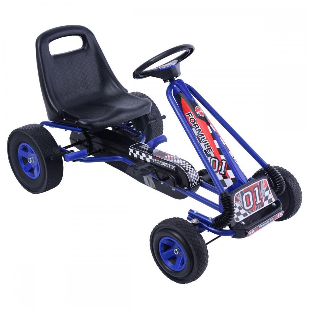  Si buscas Auto Infantil Kart A Pedal Con Ruedas Inflables Go Kart puedes comprarlo con MILOFERTAS_UY está en venta al mejor precio