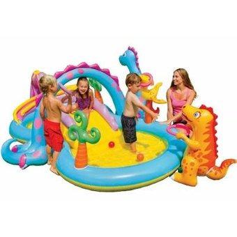  Si buscas Piscina Con Tobogan Y Pelotero Play Center Dinocity Niños puedes comprarlo con MILOFERTAS_UY está en venta al mejor precio