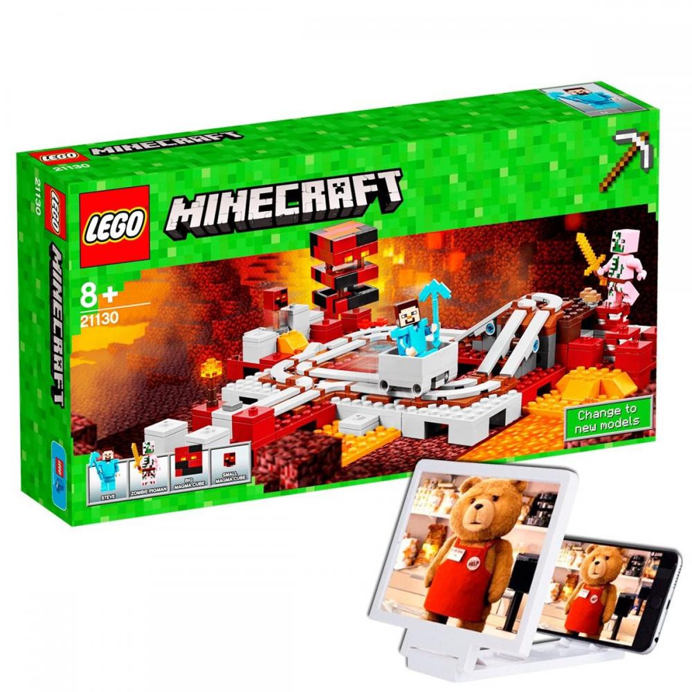 lego minecraft tren del infierno