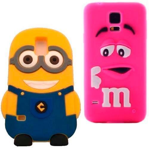 Si buscas Funda Iphone 5 Y Galaxy S5 Diseños Minions M&m Protector puedes comprarlo con TUBELUXUY está en venta al mejor precio