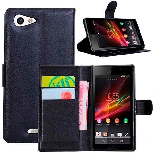  Si buscas Funda Estuche Flip Sony Xperia E3 Protector Tipo Agenda puedes comprarlo con TUBELUXUY está en venta al mejor precio