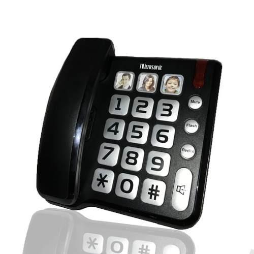  Si buscas Telefono De Mesa Microsonic Botones Extra Grandes Nnet puedes comprarlo con NNET INFORMATICA está en venta al mejor precio