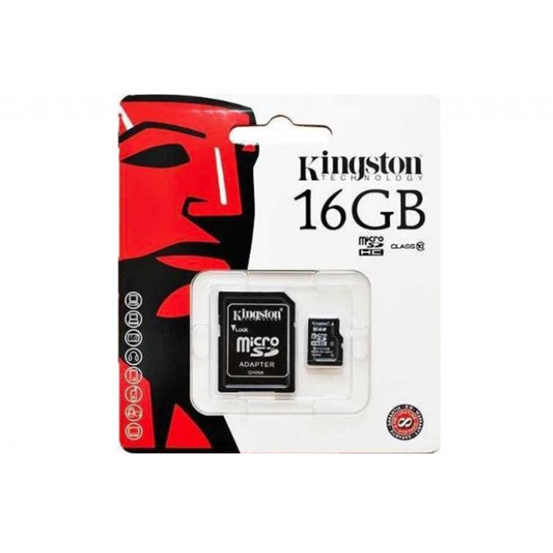  Si buscas Memoria Micro Sd 16gb Kingston Celular Camara Adaptador Nnet puedes comprarlo con NNET INFORMATICA está en venta al mejor precio
