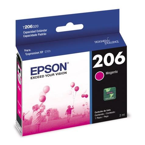  Si buscas Cartucho Epson 206 Magenta Xp 2101 150 Copias Nnet puedes comprarlo con NNET INFORMATICA está en venta al mejor precio