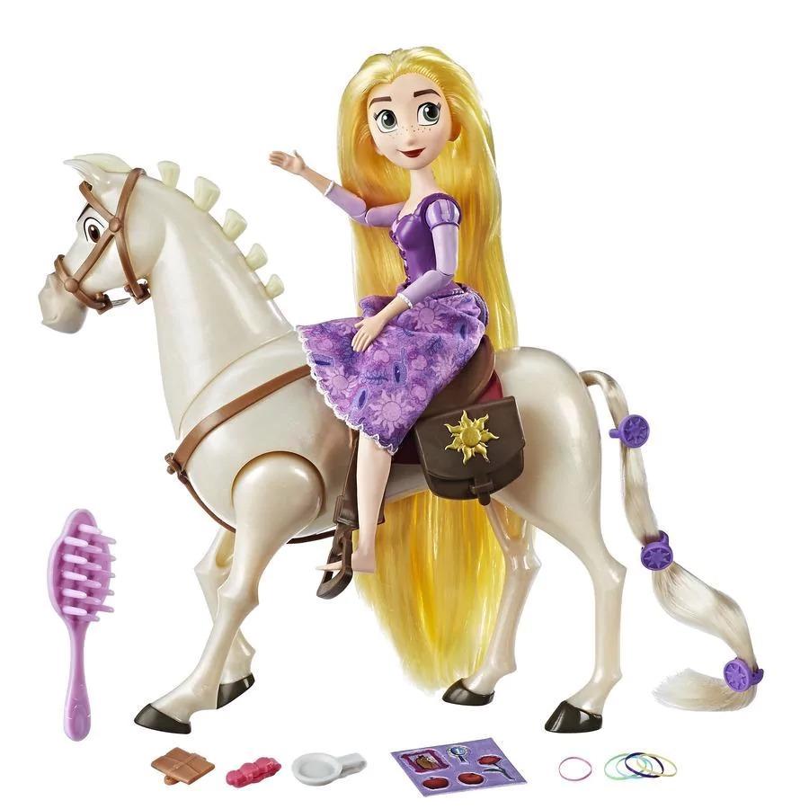  Si buscas Muñeca Rapunzel Y Caballo Maximus Hasbro Con Accesorios puedes comprarlo con UNIVERSO BINARIO está en venta al mejor precio