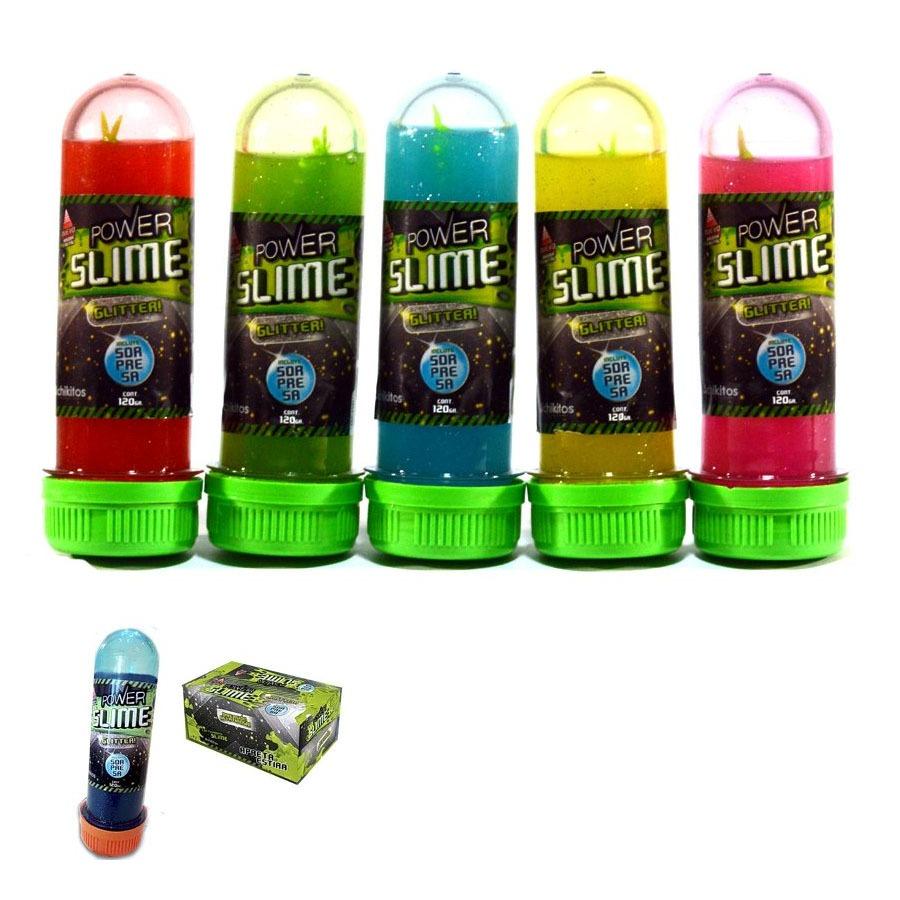  Si buscas Power Slime Con Sorpresa Y Brillos Colores Sin Manchas puedes comprarlo con UNIVERSO BINARIO está en venta al mejor precio
