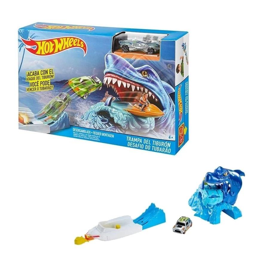 precio pista hot wheels tiburon