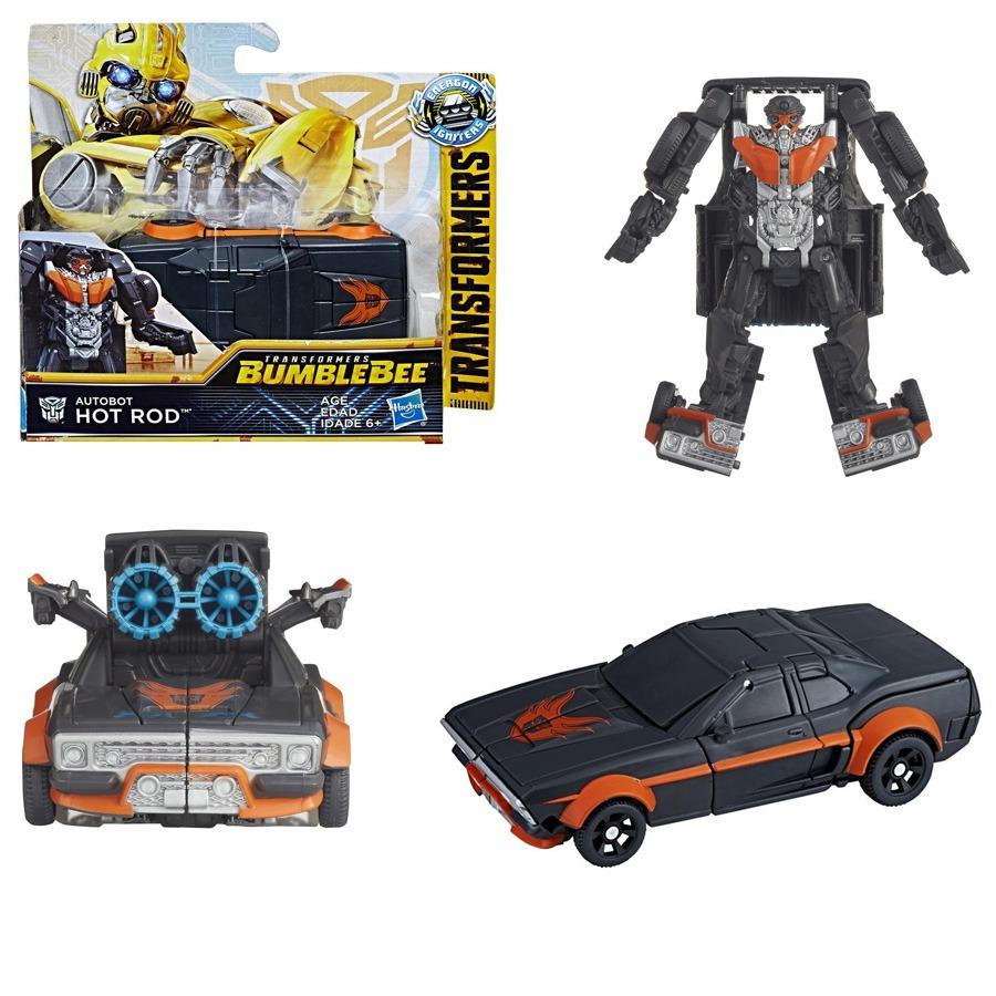  Si buscas Figura Transformers 4 Pasos Hasbro Bumblebee Hot Rod puedes comprarlo con UNIVERSO BINARIO está en venta al mejor precio
