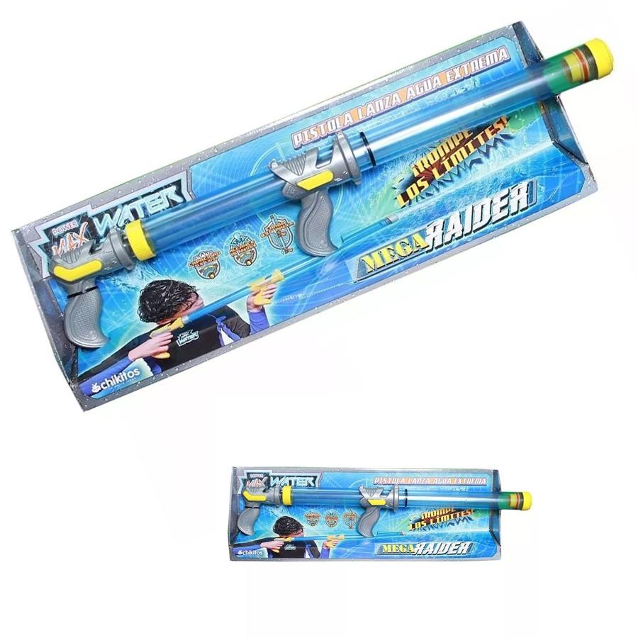  Si buscas Pistola De Agua Power Max Water Mega Raider puedes comprarlo con UNIVERSO BINARIO está en venta al mejor precio