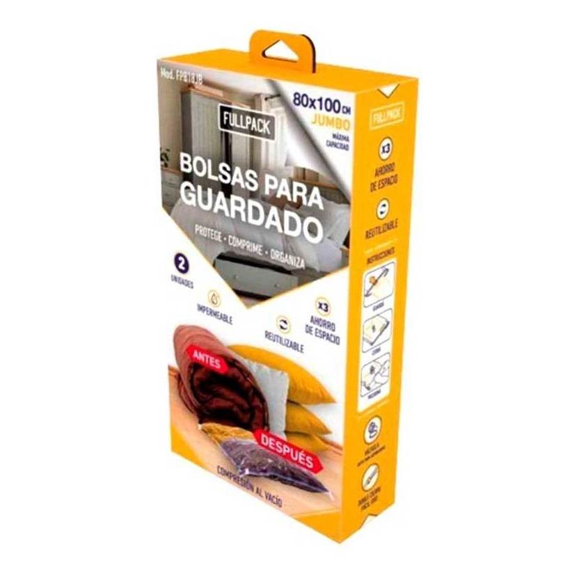  Si buscas Bolsa Fullpack Para Guardado Jumbo X2 puedes comprarlo con UNIVERSO BINARIO está en venta al mejor precio