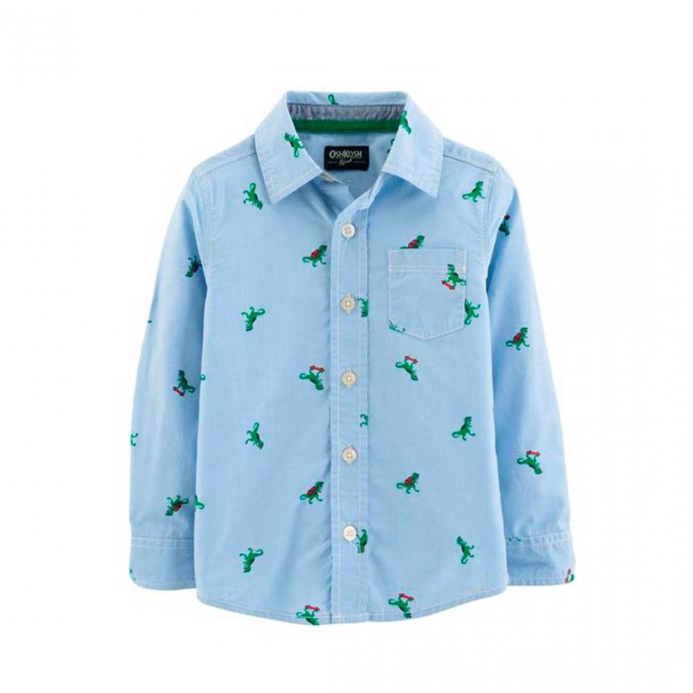 Si buscas Camisa Oshkosh Ropa De Niño Estampado De Dinosaurio puedes comprarlo con UNIVERSO BINARIO está en venta al mejor precio