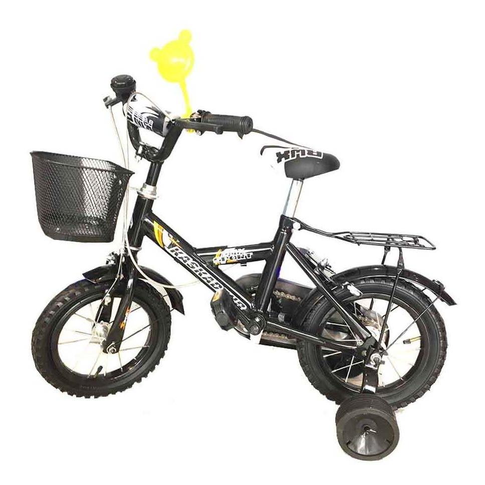  Si buscas Bicicleta Infantil Rodado 12 Negra Con Canasto Y Rueditas puedes comprarlo con UNIVERSO BINARIO está en venta al mejor precio