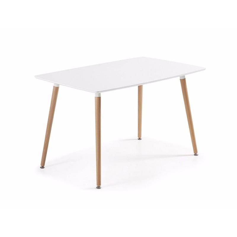 Mesa Comedor Blanca Eames Rectangular 120x80 Super Oferta en Centro ... Mesa Comedor Blanca Eames Rectangular 120x80 Super Oferta en Centro ...