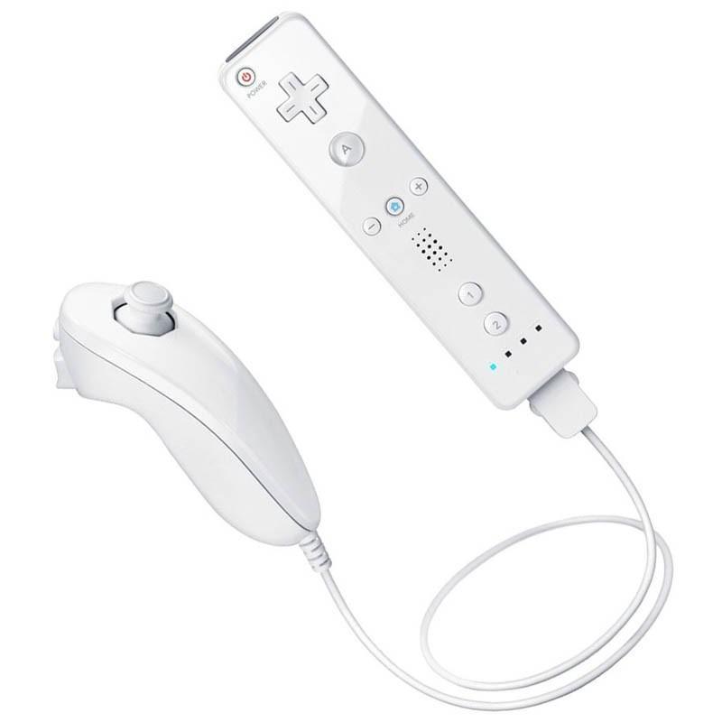  Si buscas Controles Wiimote Y Nunchuk Compatible Wii Negro O Blanco puedes comprarlo con New Technology está en venta al mejor precio