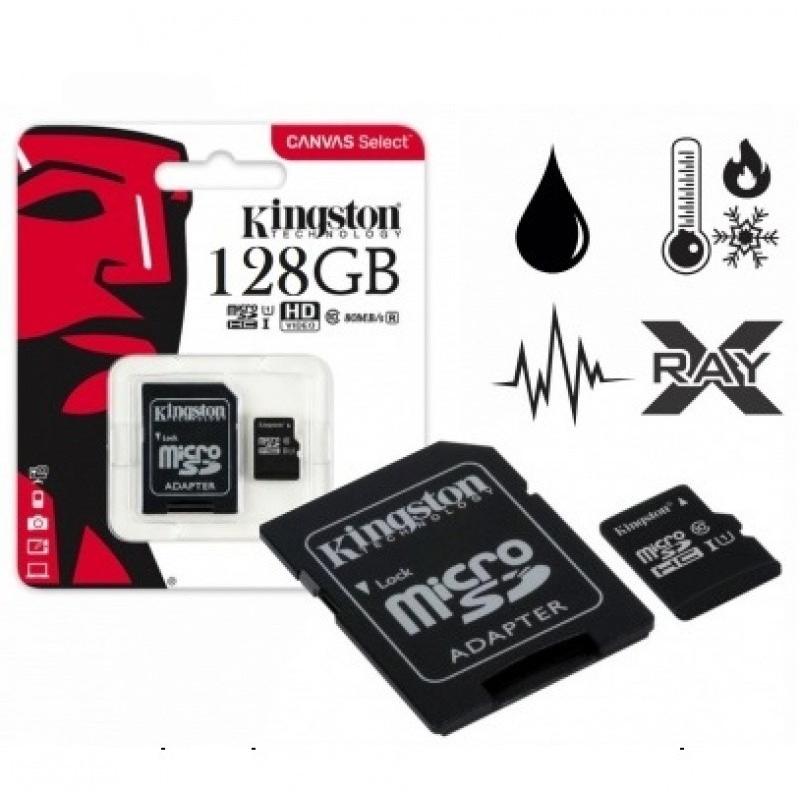  Si buscas Memoria Micro Sdhc/sdxc Kingston Canvas 128gb Clase 10 puedes comprarlo con New Technology está en venta al mejor precio