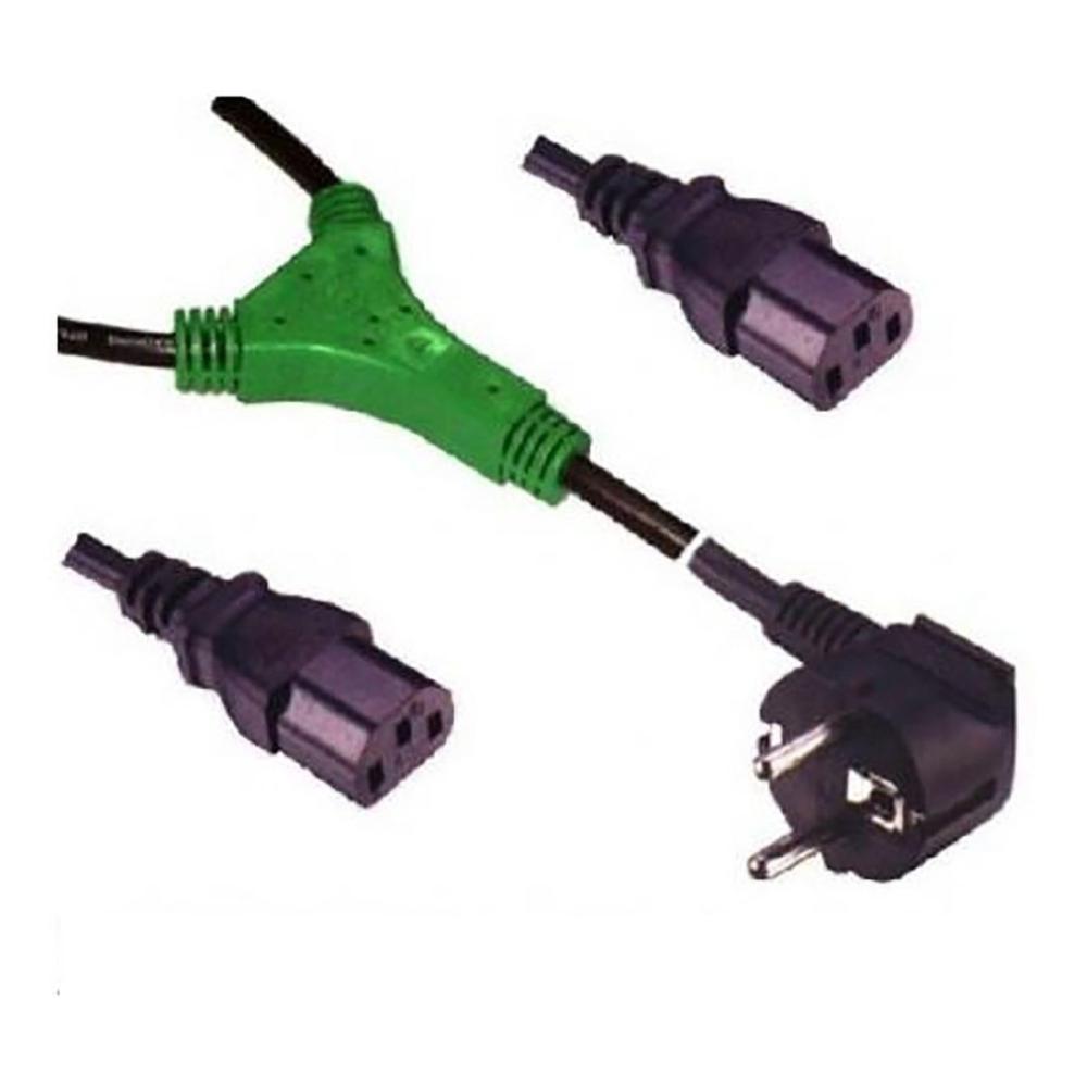  Si buscas Cable De Poder Para Fuente Y Monitor Doble Shuko puedes comprarlo con New Technology está en venta al mejor precio
