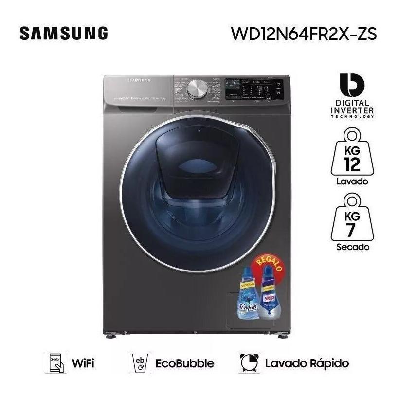  Si buscas Lavasecarropas Samsung 12kg Wd12 Lo Ultimo En Lavado Pcm puedes comprarlo con PCM-URUGUAY-SA está en venta al mejor precio