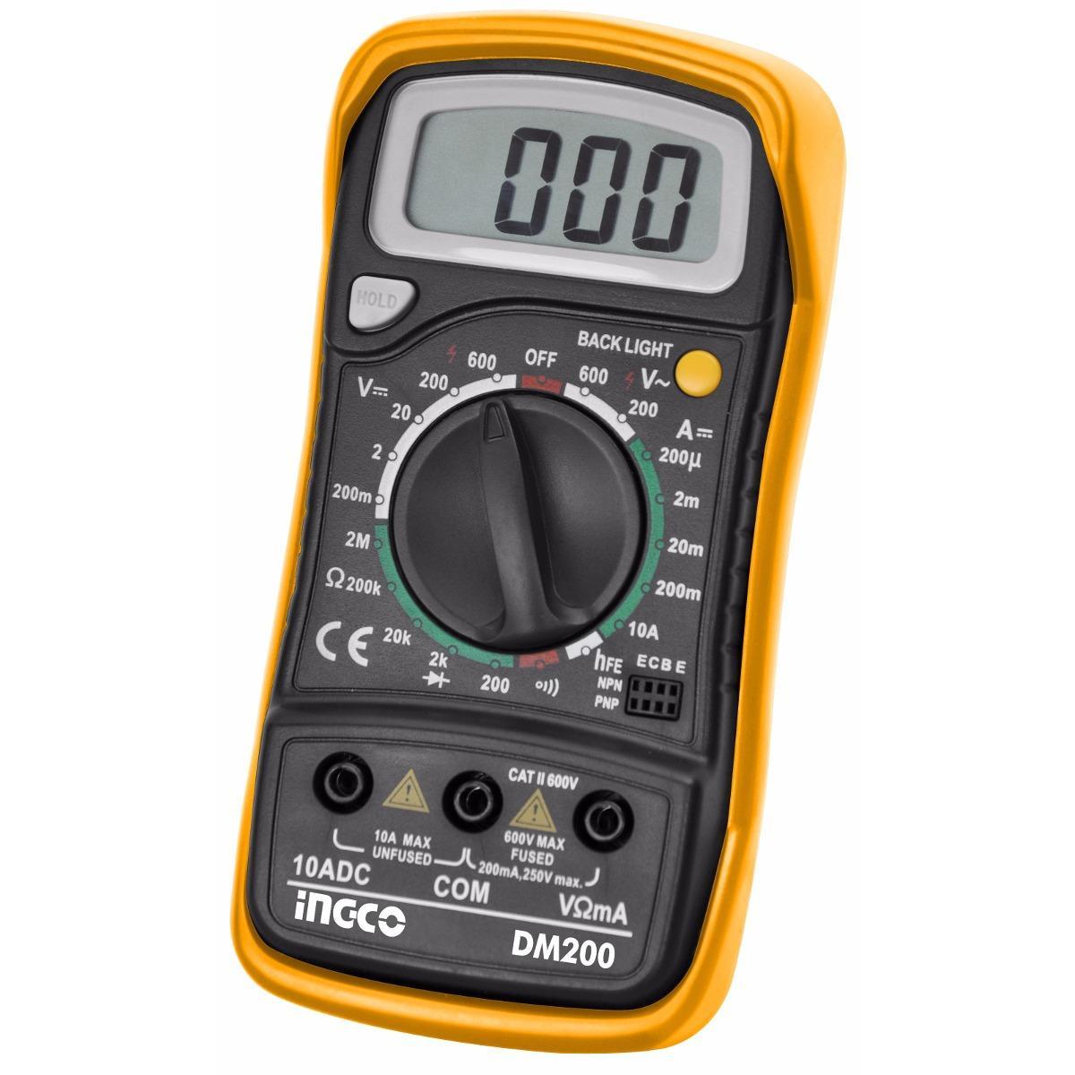  Si buscas Tester Multimetro Digital Ingco Dm200 Iec1010 Profesional puedes comprarlo con FERRETERIAFERRESERVI está en venta al mejor precio