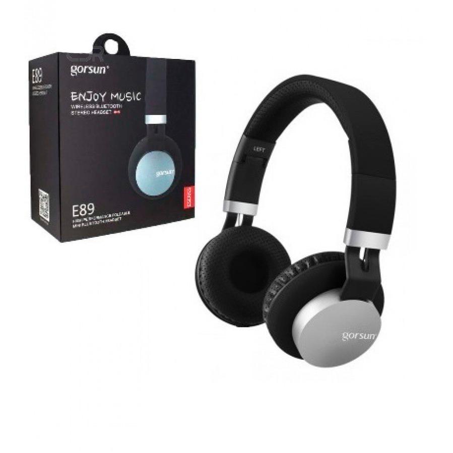  Si buscas Auriculares Sonido Stereo Gorsun Bluetooth Negro puedes comprarlo con FERRETERIAFERRESERVI está en venta al mejor precio