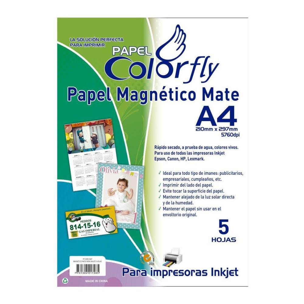  Si buscas Papel Magnético Mate A4 Inkjet 5 Hojas Pack X2 Disershop puedes comprarlo con DISER-SHOP está en venta al mejor precio