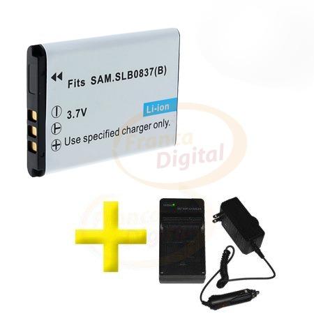  Si buscas Batería Y Cargador Slb-0837(b) D Cámara Samsung Nv15 L301 Y+ puedes comprarlo con FRANCADIGITAL está en venta al mejor precio