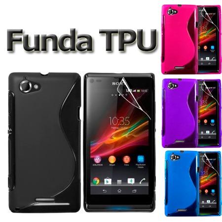  Si buscas Estuche Funda Tpu Especifico Para Celular Sony Xperia L S36h puedes comprarlo con FRANCADIGITAL está en venta al mejor precio