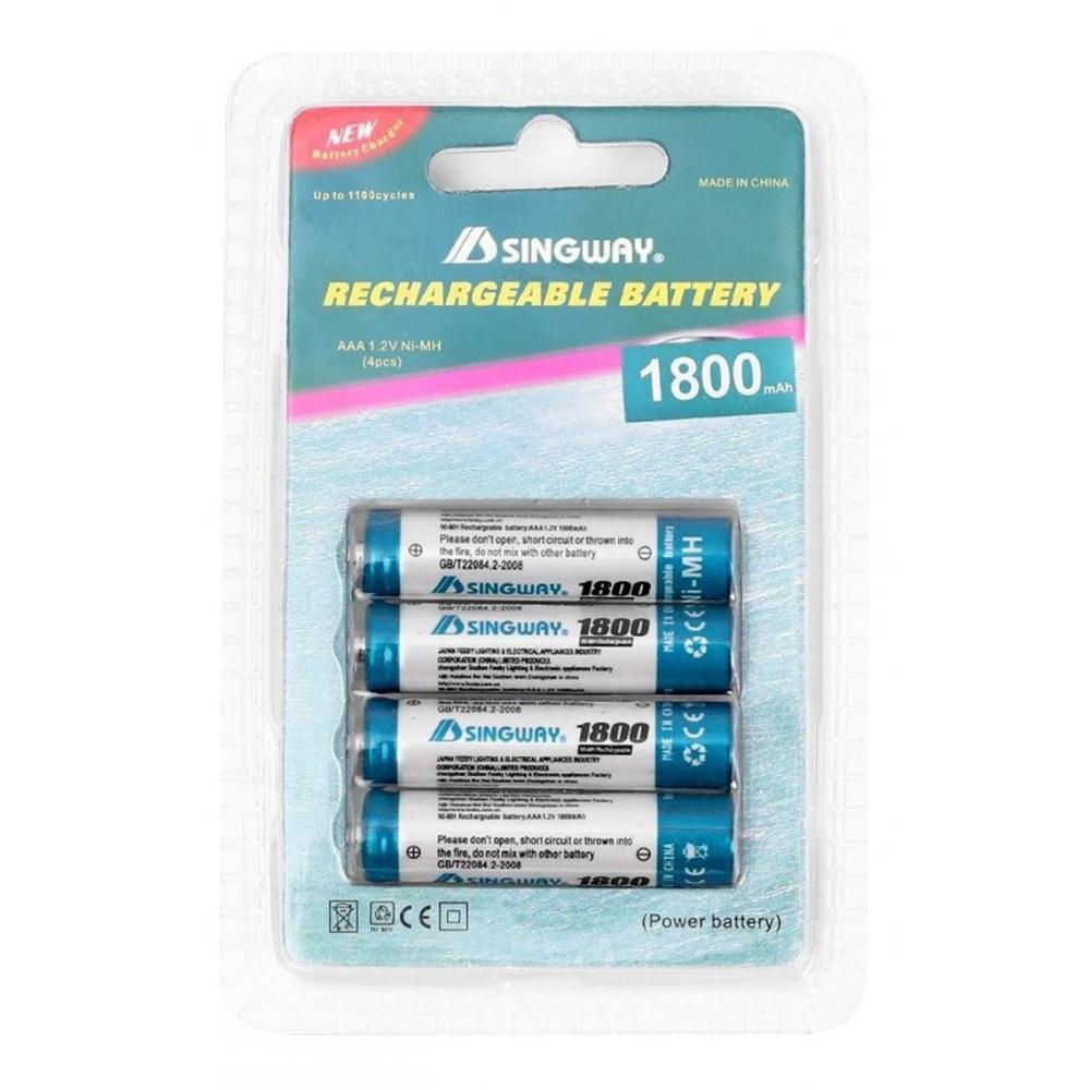  Si buscas Pilas Recargables Singway Aaa Pack X 4 1800 Mah Febo puedes comprarlo con FEBOUY está en venta al mejor precio