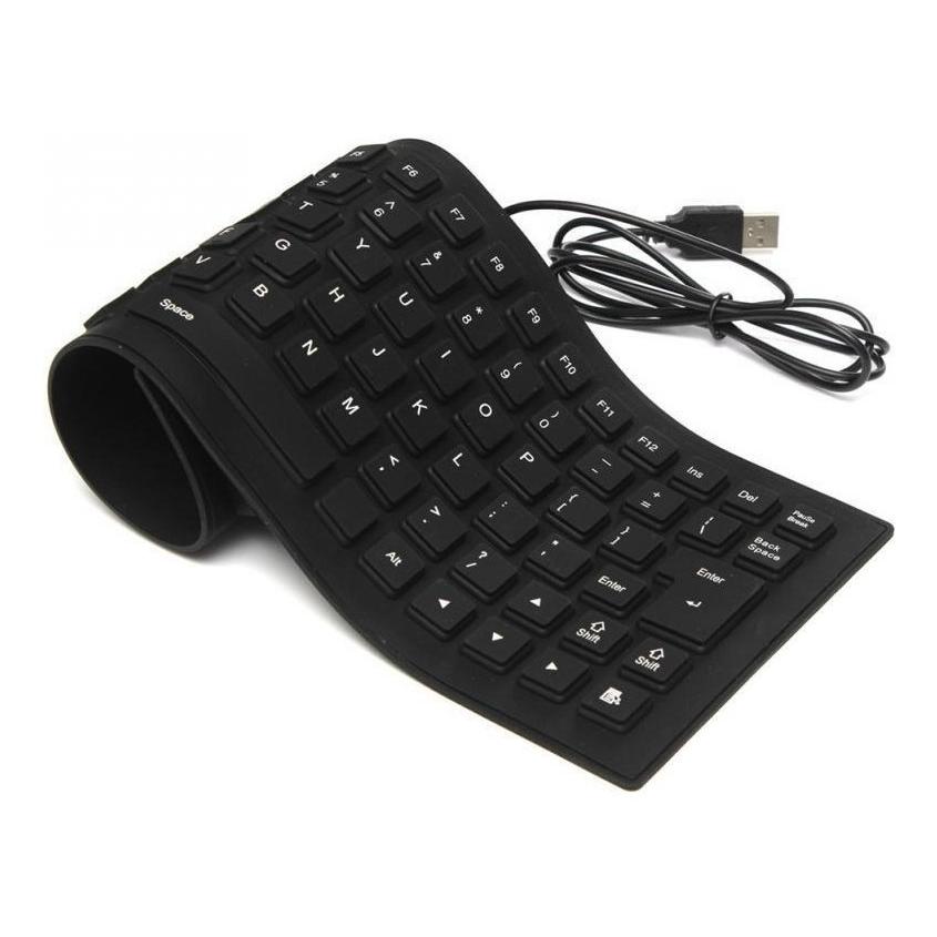  Si buscas Teclado Flexible Plegable Usb Portátil Resistente Polvo Agua puedes comprarlo con MICROSYSTEM SOLUCION está en venta al mejor precio