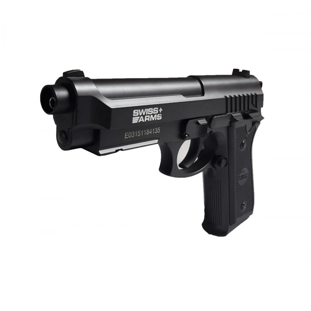  Si buscas Pistola Swiss Arms Sa P92 Co2 Full Metal Beretta 4.5mm puedes comprarlo con MYTIENDAONLINE está en venta al mejor precio
