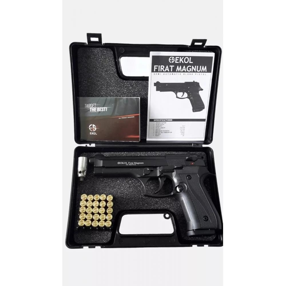  Si buscas Pistola Fogueo Beretta 92 Ekol Firat Magnum 100 Salvas 9mm puedes comprarlo con MYTIENDAONLINE está en venta al mejor precio