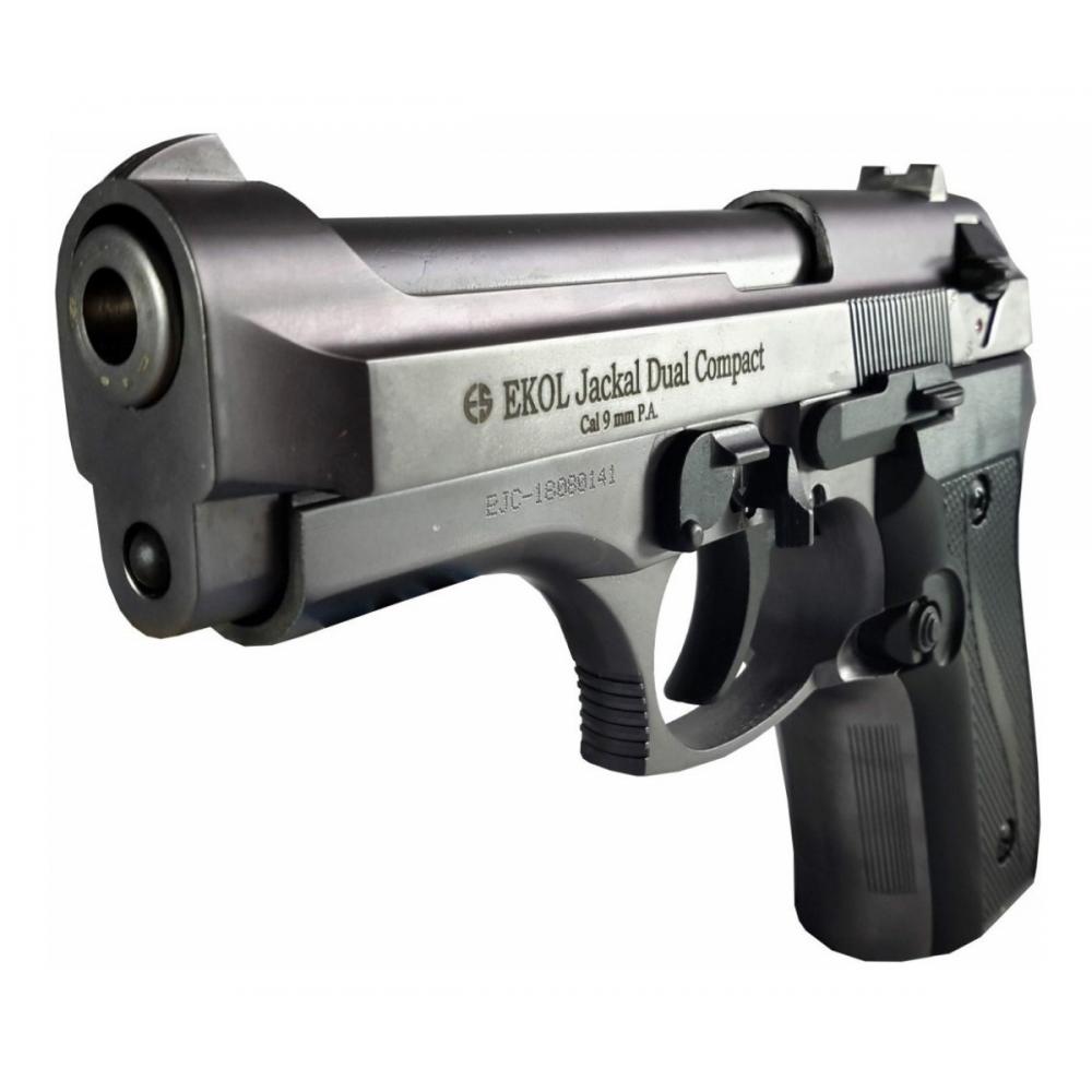  Si buscas Pistola Traumatica Ráfaga Ekol Jackal Dual Compact 9mm Fume puedes comprarlo con MYTIENDAONLINE está en venta al mejor precio