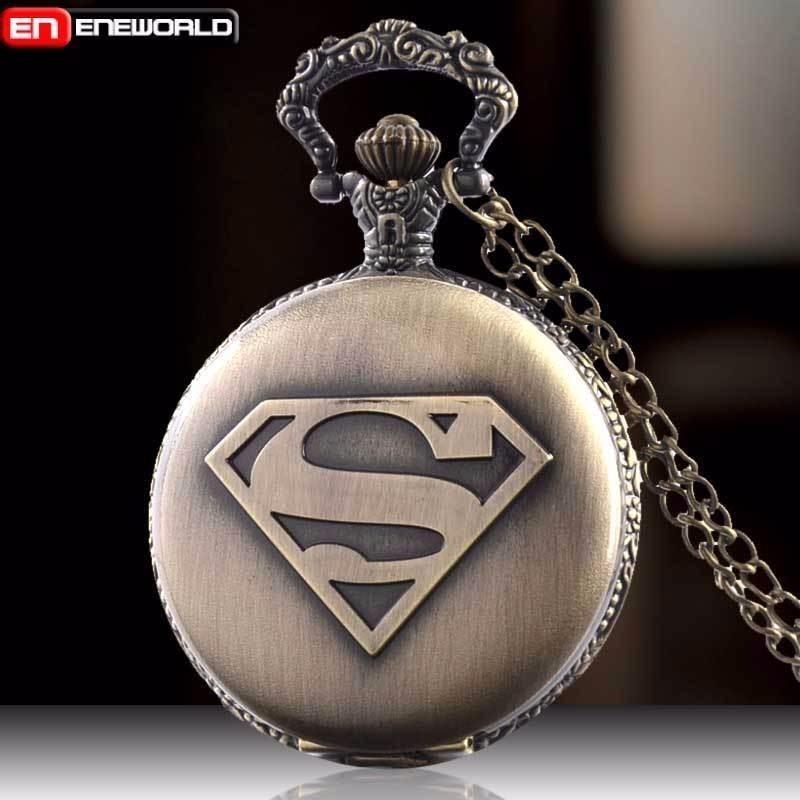  Si buscas Superman Reloj De Bolsillo O Para Colgar Al Cuello Ocre puedes comprarlo con TIENDAPABLUS está en venta al mejor precio