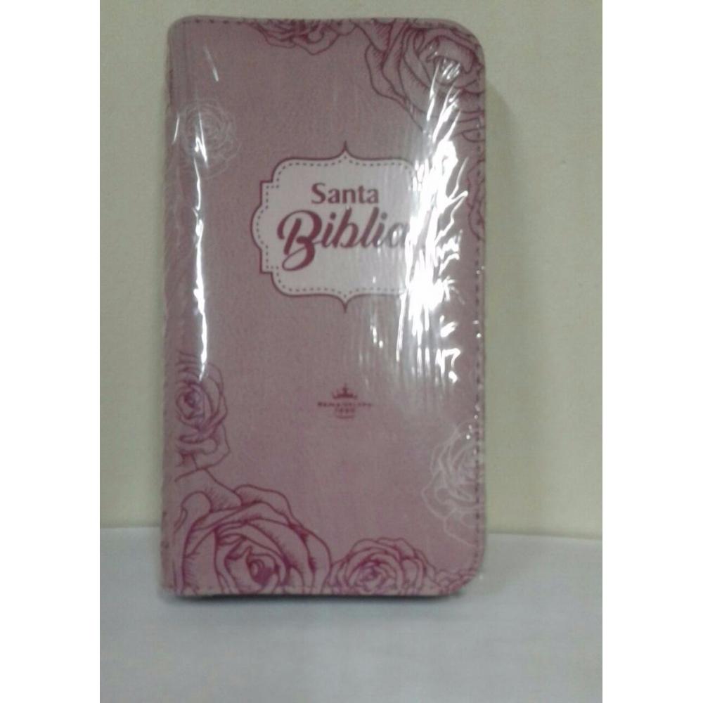  Si buscas Biblia Rvr Rosada Flores Canto Plateado puedes comprarlo con TIENDAPABLUS está en venta al mejor precio