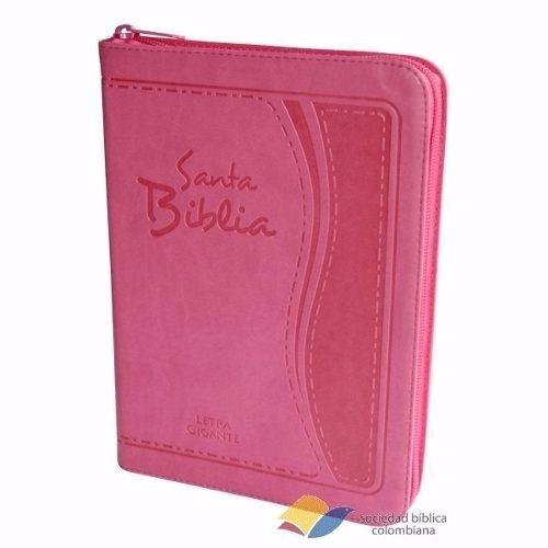  Si buscas Biblia Flexible Rosada Con Índice Y Cierre Letra Gigante puedes comprarlo con TIENDAPABLUS está en venta al mejor precio
