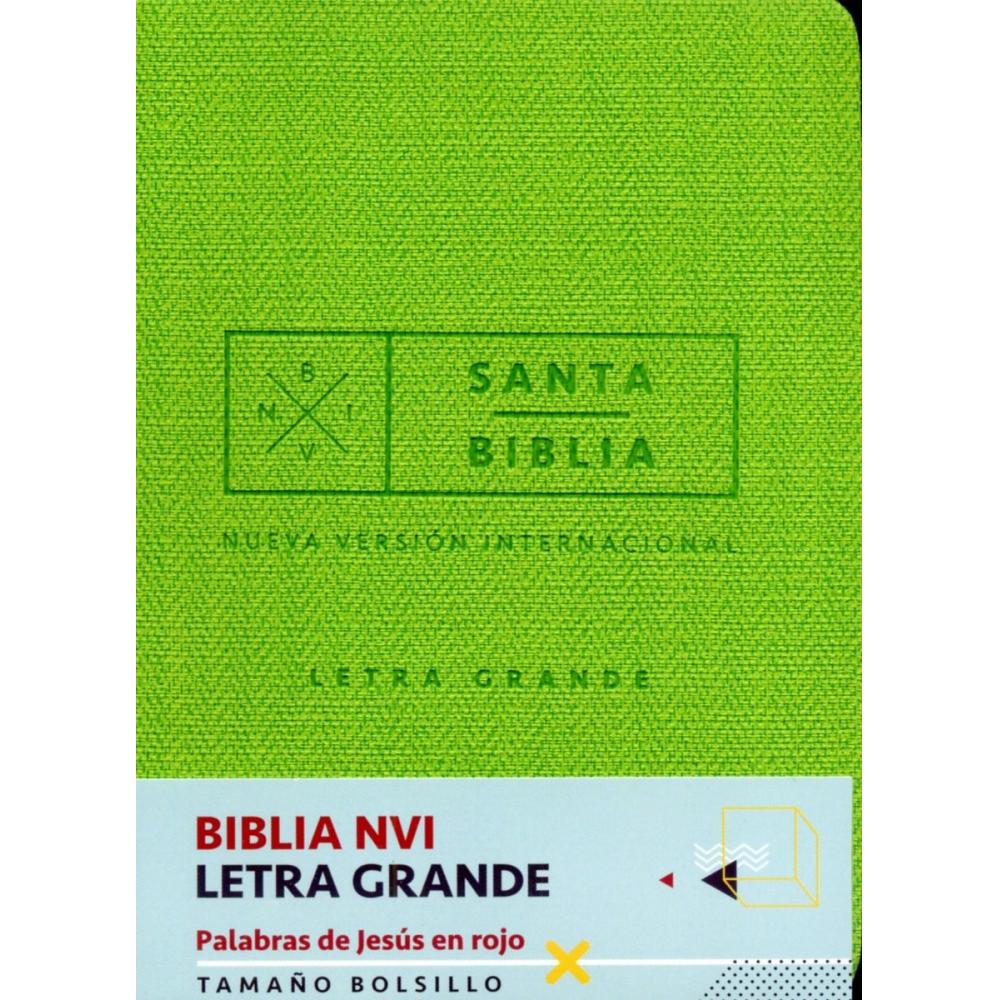  Si buscas Biblia Nvi Bolsillo Letra Grande C Italiano Verde puedes comprarlo con TIENDAPABLUS está en venta al mejor precio