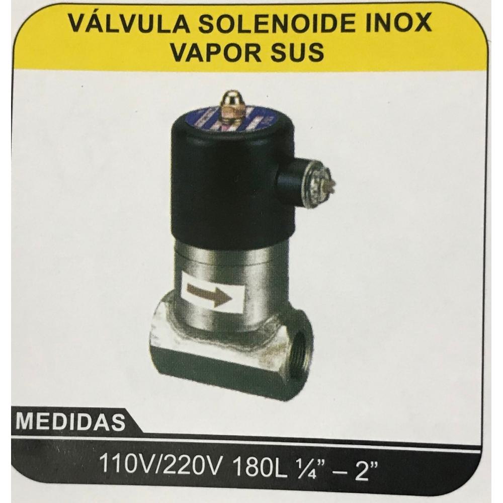  Si buscas Valvula Solenoide Inox Sus 110v 180l 2 Vapor puedes comprarlo con DYMCOLOMBIA está en venta al mejor precio