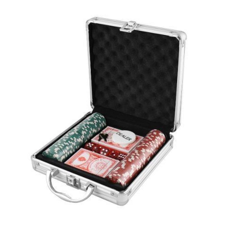  Si buscas Set Poker 100 Piezas Maleta Metálica Juego De Azar Dados puedes comprarlo con GLORIAYANETHMORENOURIBE está en venta al mejor precio