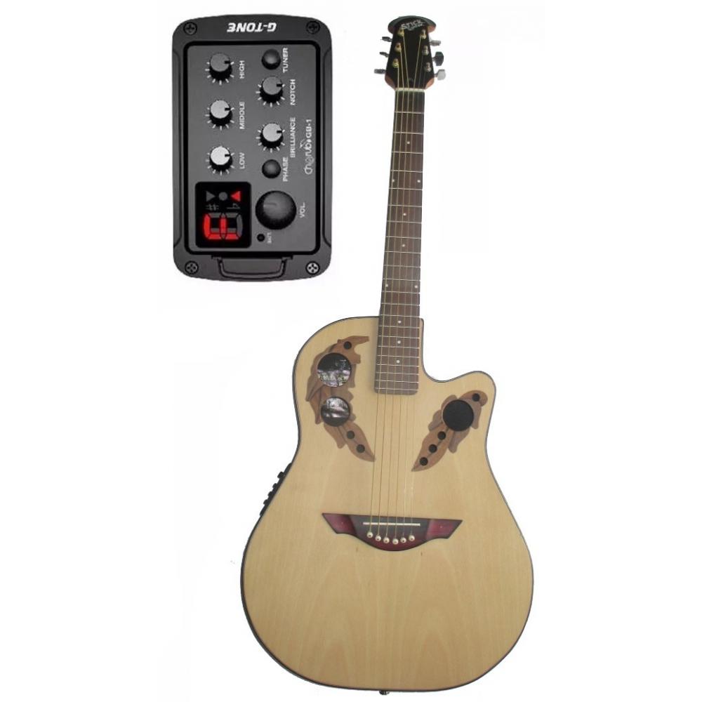  Si buscas Guitarra Electroacústica Afinador Tapa Pino Ecualizador puedes comprarlo con AIRE ARTESANAL está en venta al mejor precio