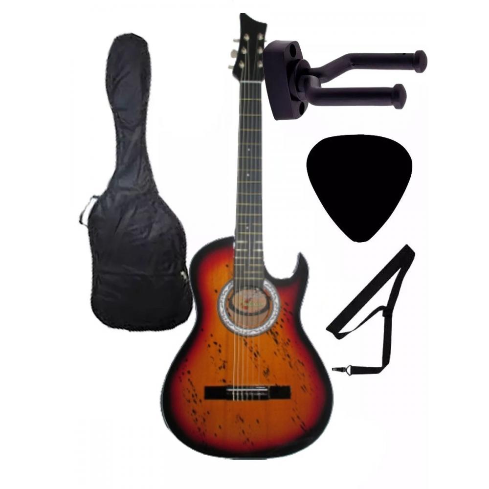  Si buscas Guitarra Base De Pared Forro Púa Colgante Garantia Un Año puedes comprarlo con AIRE ARTESANAL está en venta al mejor precio