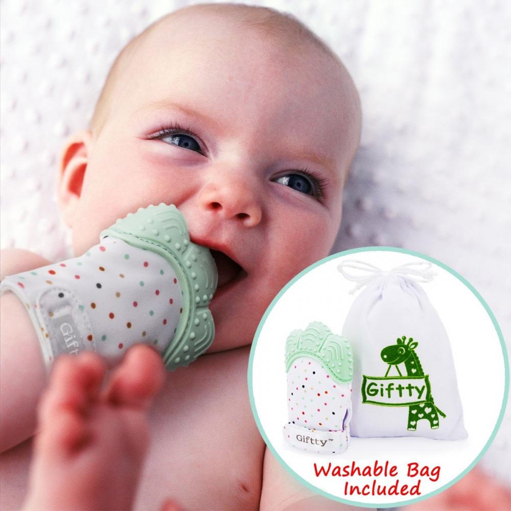  Si buscas Baby Mordedor Dentición Manoplas By Giftty, Self Soothing & puedes comprarlo con GLOBALMARKTRADINGSERVICES está en venta al mejor precio