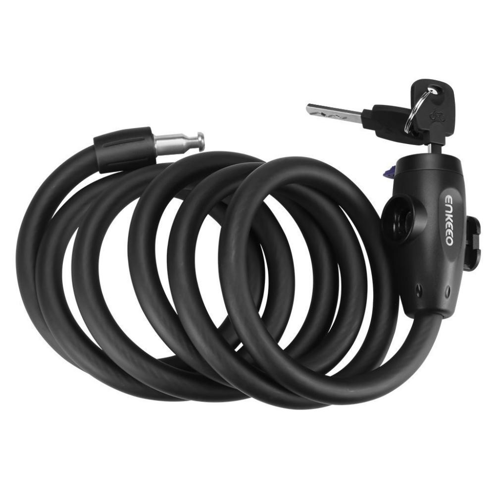  Si buscas Enkeeo Self Coiling Cable Candado Para Bicicletas Portátil puedes comprarlo con GLOBALMARKTRADINGSERVICES está en venta al mejor precio