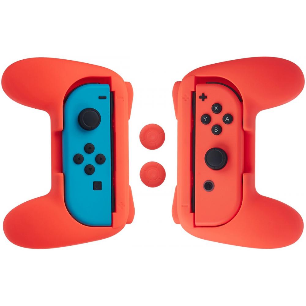  Si buscas Grip Kit Para Nintendo Switch Joy-con Controllers Rojo puedes comprarlo con GLOBALMARKTRADINGSERVICES está en venta al mejor precio