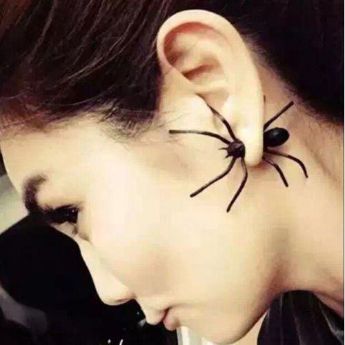  Si buscas 1 Par Hot Fashion Womens Halloween Black Spider Charm Ear St puedes comprarlo con GLOBALMARKTRADINGSERVICES está en venta al mejor precio