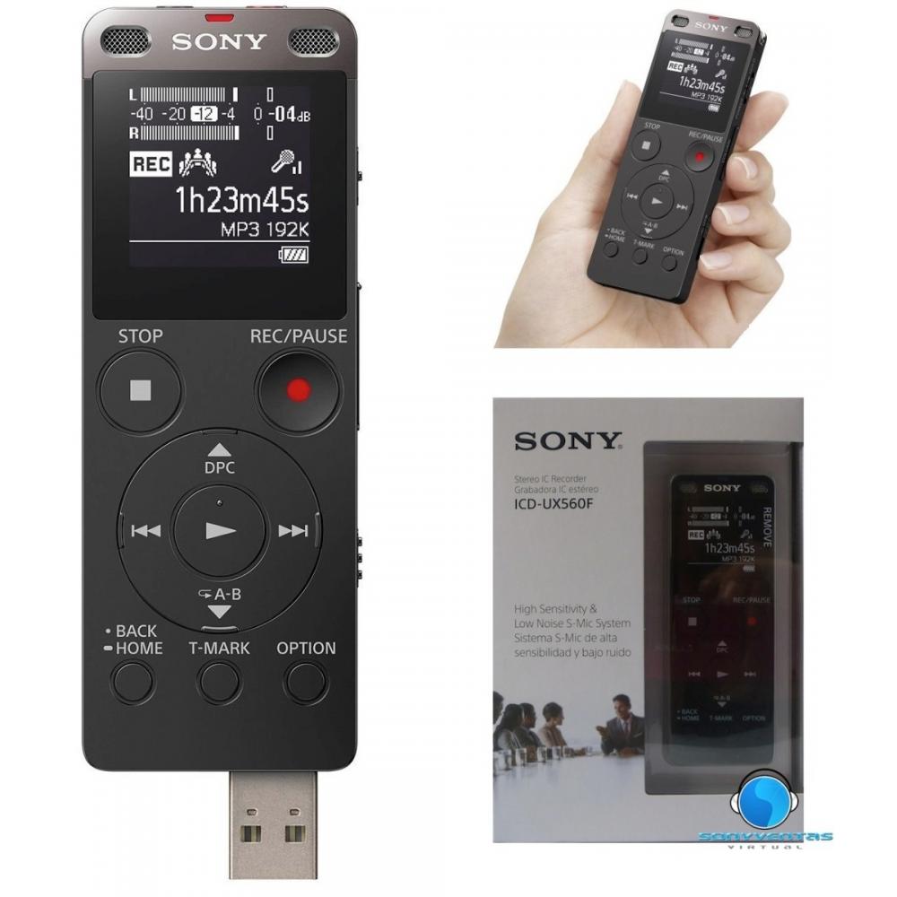  Si buscas Grabadora Periodista Periodística Sony Icd-ux560f Original puedes comprarlo con SONYVENTASALMANZA está en venta al mejor precio