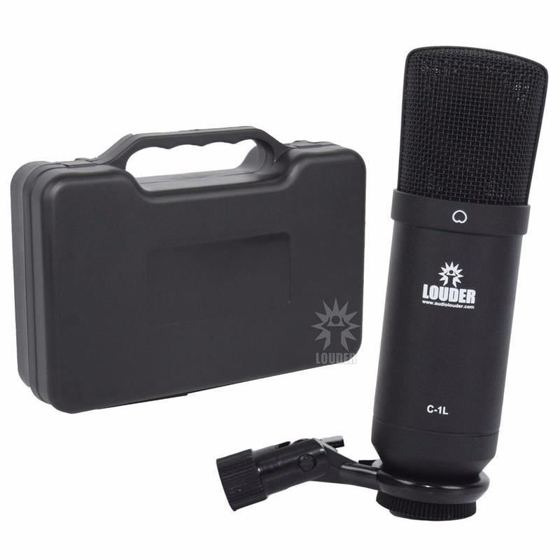  Si buscas Microfono Condensador De Estudio C1 Xlr Louder Con Estuche puedes comprarlo con SONARMX está en venta al mejor precio