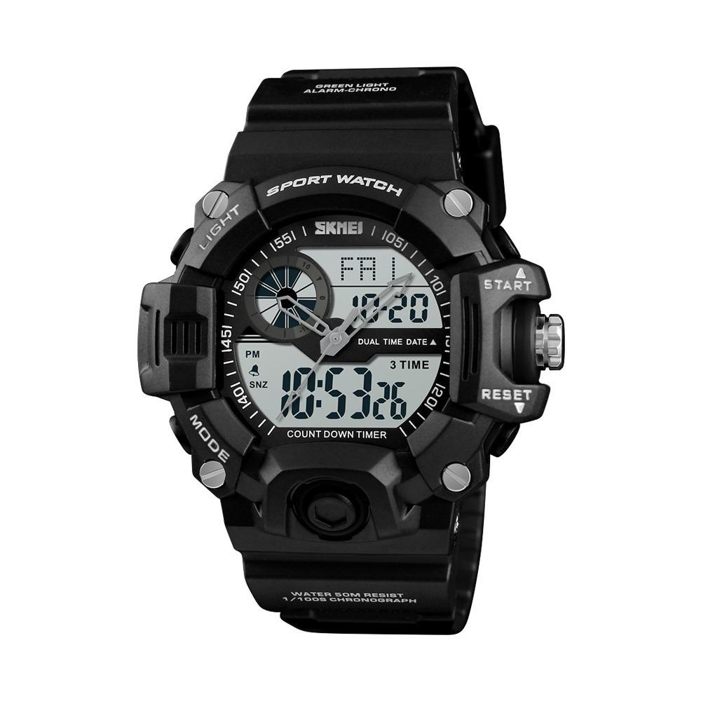 Si buscas Skmei Reloj Digital Análogo Militar Contra Agua 1331 Grande puedes comprarlo con RED-LEMON está en venta al mejor precio