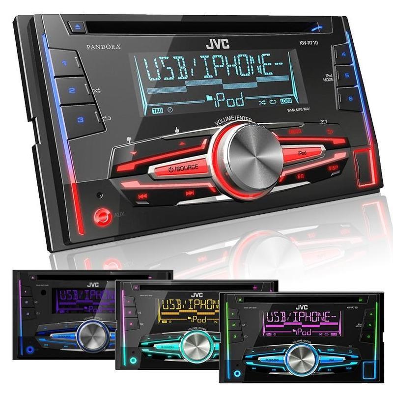  Si buscas Autoestereo Jvc Kw-r710 Doble Din Multicolor iPod Usb 2014 puedes comprarlo con MASSIVE ELECTRONICS está en venta al mejor precio