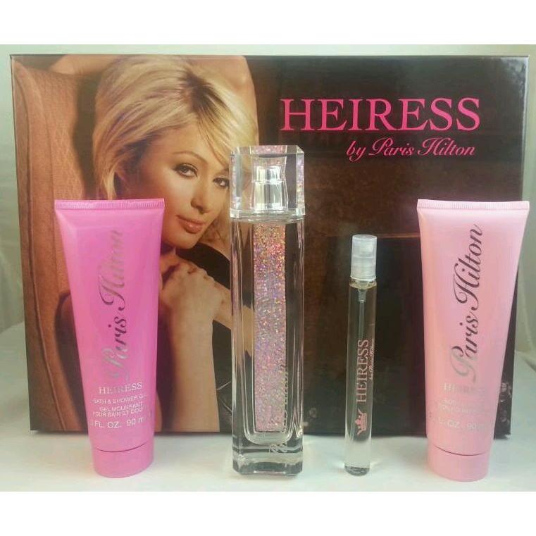  Si buscas Perfume Set Heiress By Paris Hilton Para Mujer puedes comprarlo con GRUPO_ONLINE está en venta al mejor precio