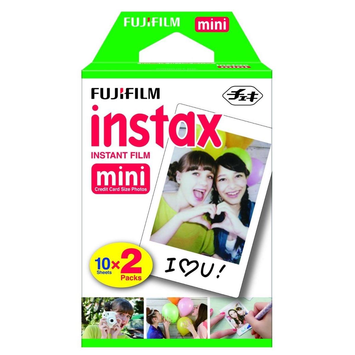  Si buscas Fujifilm Instax Mini Pelicula Instantanea Twin Pack (blanco) puedes comprarlo con BODECOR está en venta al mejor precio